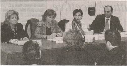 Concetta Fazio, Adriana Poli Bortone, Fabiola Francone,Luigi Fino